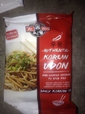 Authentic Korean Udon