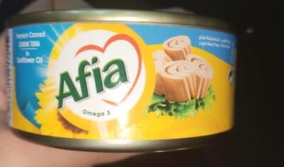 Afia Chunk Tuna in Sunflower Oil