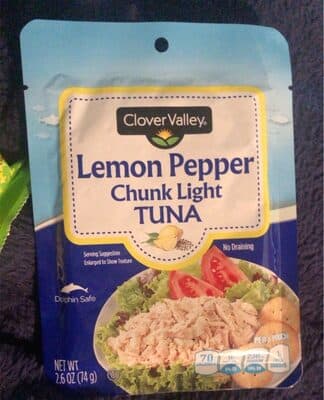 Lemon Paper Chunk Light Tuna