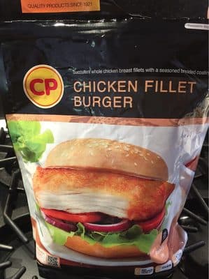 Cp Chicken Fillet Burger
