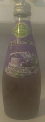 Basil Seed Drink with Blueberry Flavour