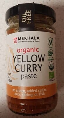 Organic Yellow Curry Paste