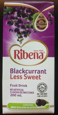 Blackcurrant Less Sweet