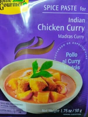 Indian Chicken Curry - Madras Curry