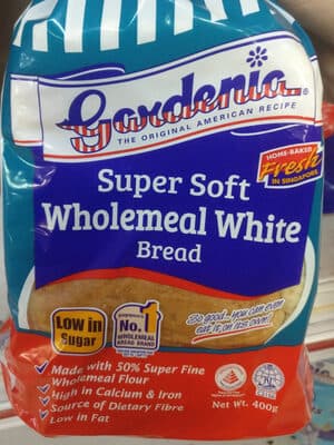 Soft and Fine Enriched Wholemeal White Bread