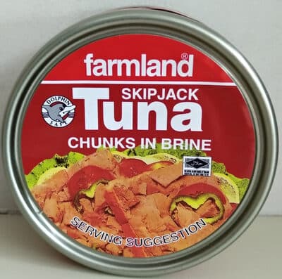 Skipjack tuna in brine