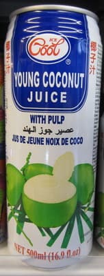 Young coconut juice
