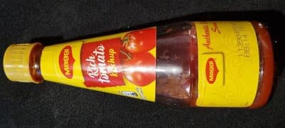 Rich tomato ketchup