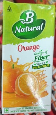 B Natural Orange Juice