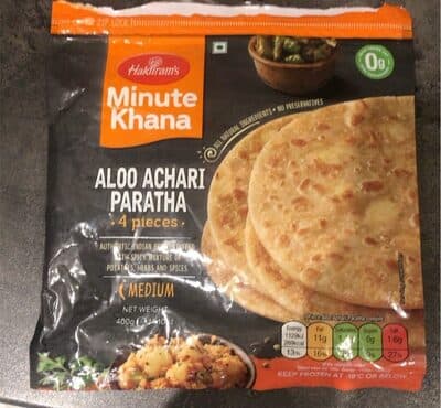 Aloo Achari Paratha