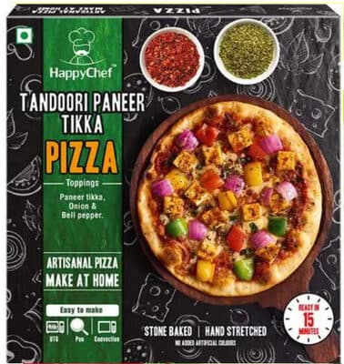 Happychef Tandoori Paneer Tikka Pizza