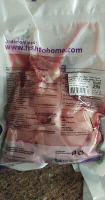 Chicken curry cut
