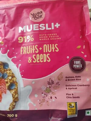 Fruits + Nuts and Seeds Muesli