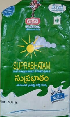 UHT Processed Toned Milk