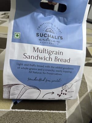 Suchali's Artisan Multigrain Sandwich bread