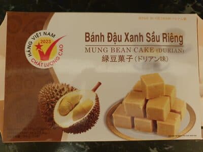 Mung bean cake (durian)