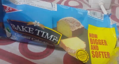 Bake Time: Coconut Cake Slices
