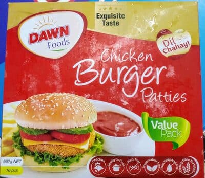 Chicken Burger Patties