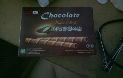 Chocolate Wafer Stick