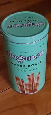 Elegance Wafer Rolls Choc Mint