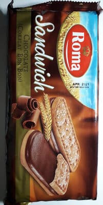 Roma Biscuit Sandwich Chocolate (Coklat Bon Bon)