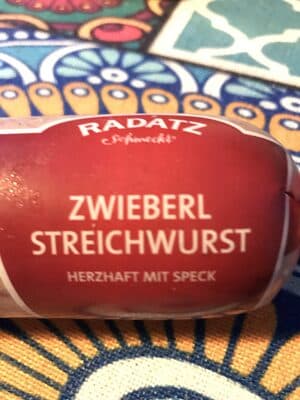 Zwieberl Streichwurst