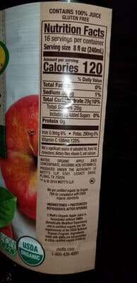 Mott's Organic Apple Juice