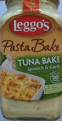 Pasta Bake - Tuna Bake - Spinach & Garlic