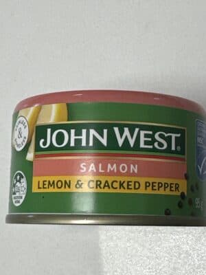 Salmon with Lemon & Cracked Pepper