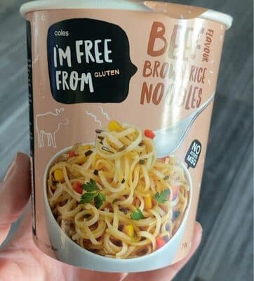 I'm Free From Gluten Beef Brown Rice Noodles