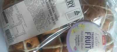 Traditional Fruit Hot Cross Buns