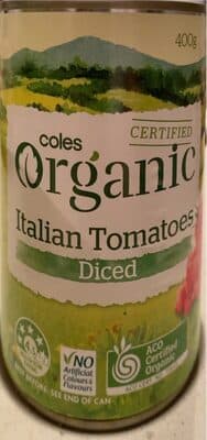 Organic Italian Tomatoes Diced