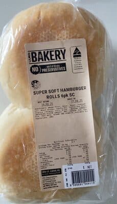 Super Soft Hamburger Rolls