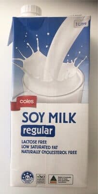 Soy Milk: regular