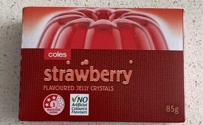 Strawberry Flavoured Jelly Crystals