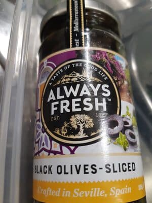 Black Olives Sliced