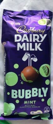 Dairy Milk Bubbly Mint