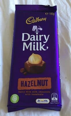 Dairy Milk with hazelnuts