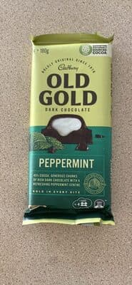 Old Gold Peppermint Dark Chocolate