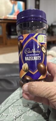 Cadbury Milk Chocolate Coated Hazelnuts