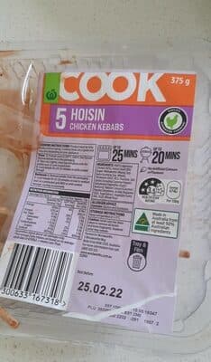 Hoisin Chicken Kebabs