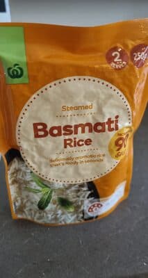 Microwaveable Basmati Rice