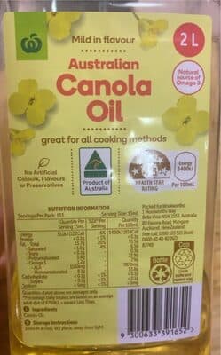 Canola Oil