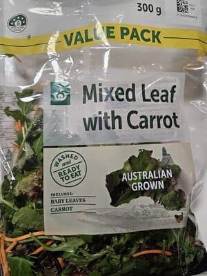 Mixed Leaf with Carrot