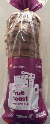 Fruit Toast With Fruit