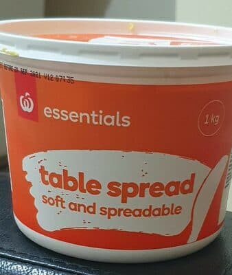 Table Spread Soft and Spreadable