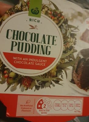woolies chocolate pudding