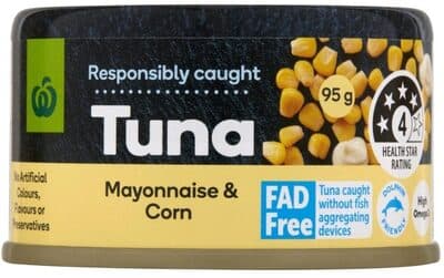 wow select tuna mayo & corn