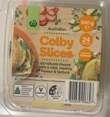 Colby Slices