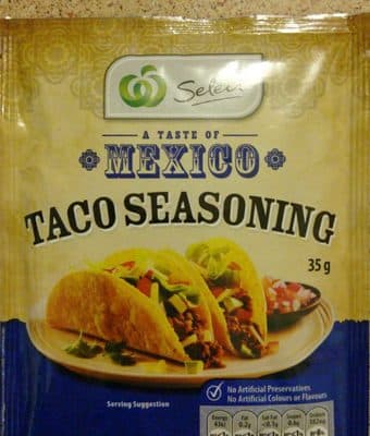 A Taste of Mexico Taco seasoning